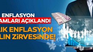 Enflasyon rakamları açıklandı: 15 yılın zirvesi!