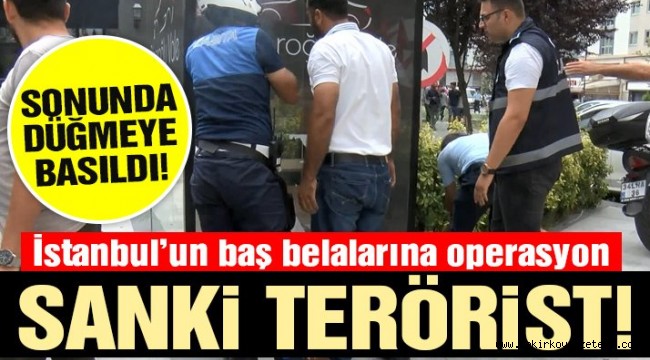 Esenyurt'ta "silahlı vale" operasyonu
