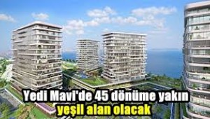 GÜL YAPI 'NIN ,YEDİ MAVİ PROJESİ HIZLA YÜKSELİYOR