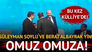 Süleyman Soylu ve Berat Albayrak birbirlerine yine omuz attı!