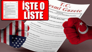 Türkiye'den misilleme: ABD ürünlerine ek vergi