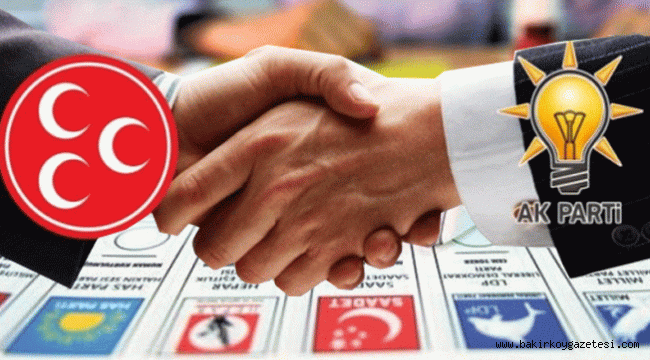 'AKP-MHP ittifakı kesin yapılacak'