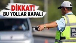 Bakırköy'de bazı yollar trafiğe kapatıldı