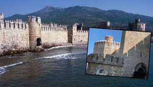 Roma'lılardan kalan tarihi kalenin restorasyonu: PVC pencere, beton sıva, klima