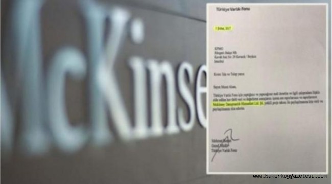 Devlet, McKinsey ile çalışmaya 1.5 yıl önce başlamış