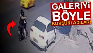 Florya'da Motosikletli Saldırgan, Oto Galeriye Kurşun Yağdırdı