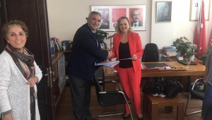 TANSEL GÜLMEZOĞLU BAŞKANLIK İÇİN BAŞVURUSUNU YAPTI