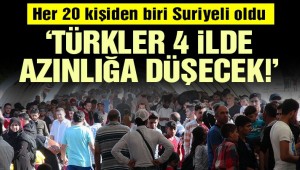 'Türkler, 4 ilde azınlığa düşecek'