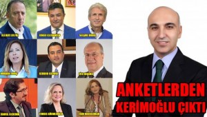 BAŞKAN DR. KERİMOĞLU ANKETLERDE UZAK ARA ÇIKIYOR