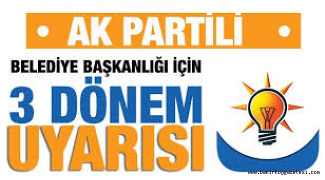 Belediye başkanlarıyla ilgili açıklama: İstirahata çekeceğiz