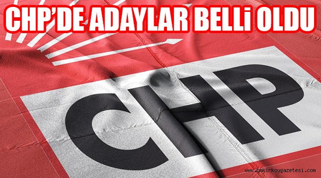 CHP'de 131 başkan adayı daha belli oldu