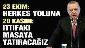Erdoğan'dan Bahçeli ile ittifak açıklaması