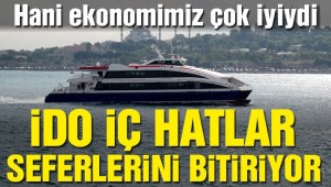 İDO'dan son dakika kararı: İç hatlar kapatılıyor