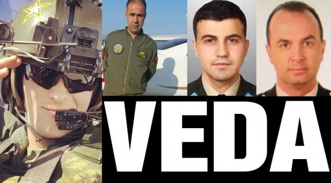 Kahramanlar memleketlerine gönderildi