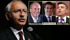 Kılıçdaroğlu'ndan kritik açıklamalar: İnce, Sarıgül, Yılmaz...