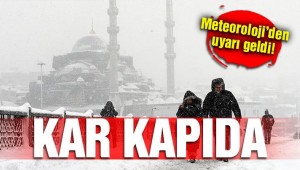  Sondakika...Meteoroloji açıkladı kar geliyor! Kar ne zaman yağacak?