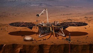 Tarihi anlar... Mars'a iniş yaptı