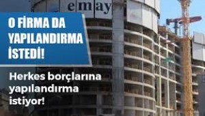 Vergi rekortmeni şirket konkordato ilan etti