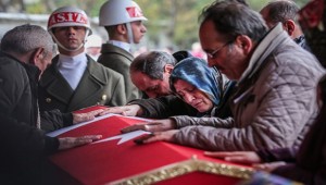 Afrin'de şehit düşen üsteğmen Bakırköy'den uğurlandı