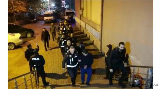 Avukat ve polislerin de yer aldığı suç örgütüne operasyon