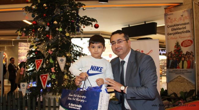 BAKIRKÖY'DE ÇOCUKLAR DİLEKLERİNE KAVUŞTU