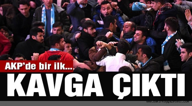 Son dakika… AKP'nin aday tanıtım toplantısı öncesi kavga çıktı