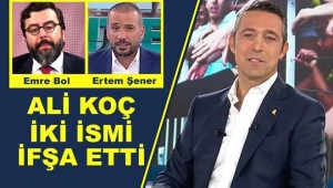 Ali Koç röportaj yalanını ifşa etti: Emre Bol, Ertem Şener...