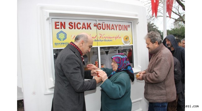 BAKIRKÖY'DE EN SICAK GÜNAYDIN!
