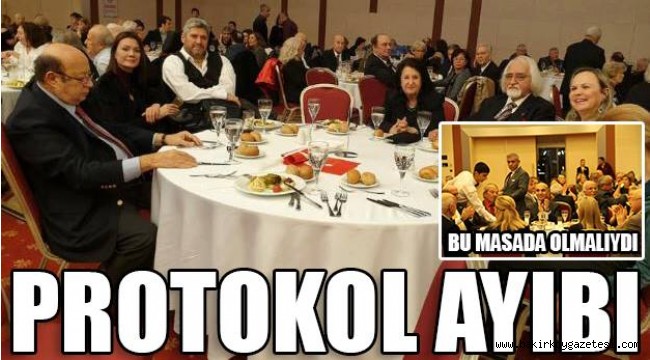 BAKIRKÖY'DE PROTOKOL AYIBI