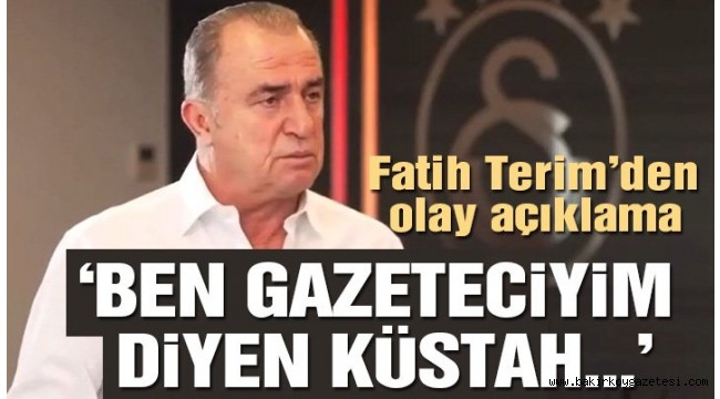 BEN GAZETECİYİM DİYEN KÜSTAH!
