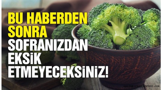 Düzenli brokoli tüketiminin faydaları!