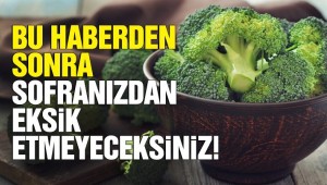 Düzenli brokoli tüketiminin faydaları!