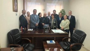 Hikmet Çetin ,Ülke Politikaları Vakfı 'ÜPV ziyaret etti