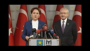 Kılıçdaroğlu ve Akşener'den ortak basın açıklaması