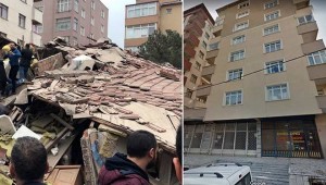 Kartal'da çöken binada 45 saat sonra mucize kurtuluş