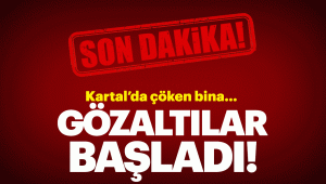 Kartal'da çöken binayla ilgili flaş gelişme: 3 kişi gözaltına alındı