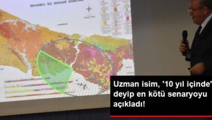  Marmara'da 10 Yıl İçinde 7'den Büyük Deprem Olabilir