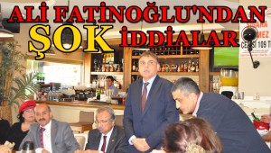ALİ FATİNOĞLU'NDAN ŞOK İDDİALAR