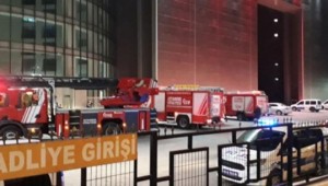 Bakırköy Adliyesi'nde yangın paniği