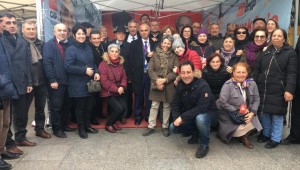 BAKIRKÖYDE CHP STANDINI BAŞKAN KERİMOĞLU İLE KAPATTI