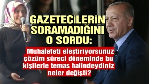 Cumhurbaşkanı Erdoğan'dan çözüm süreci değerlendirmesi