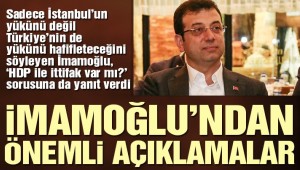 Ekrem İmamoğlu: İstanbul iyi yönetilirse Türkiye'nin yükü hafifler