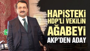 Hapisteki HDP'li vekilin ağabeyi AKP'den aday