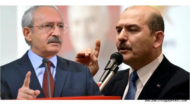 Kılıçdaroğlu'na Soylu'ya hakaretten fezleke: Dokunulmazlığının kaldırılması istendi