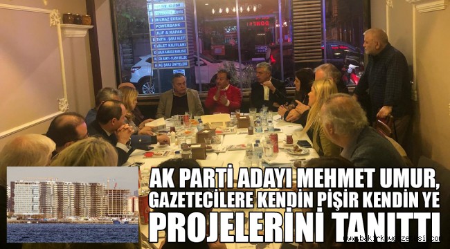 AKP Başkan Adayı Mehmet Umur, Ulusal Medya Temsilcileri ile Buluştu