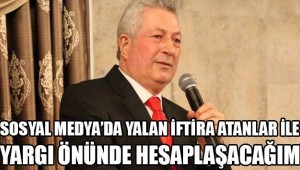 RECAİ DELİBAŞ "YARGI ÖNÜNDE HERKESLE HESAPLAŞACAĞIM"