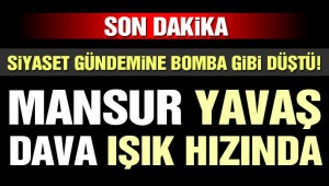 Son dakika… Mansur Yavaş hakkında iddianame