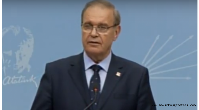 CHP: FETÖ tipi bir kumpas operasyonuyla karşı karşıyayız