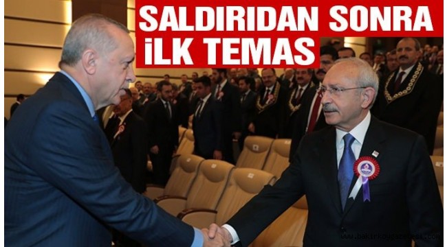 Erdoğan ve Kılıçdaroğlu aynı törende