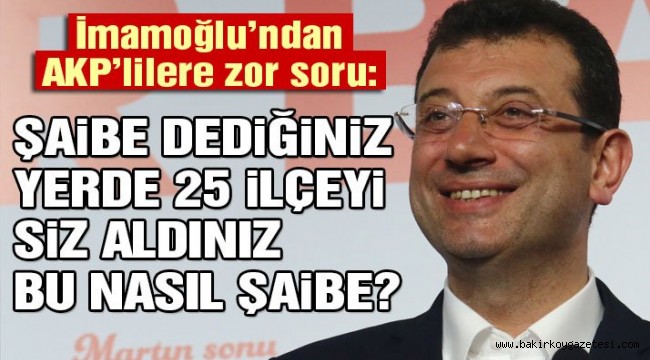 Son dakika: Ekrem İmamoğlu İstanbul seçim sonuçları için oy farkını açıkladı
